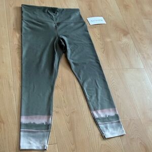 Athleta Women’s  Green and Pink Leggings